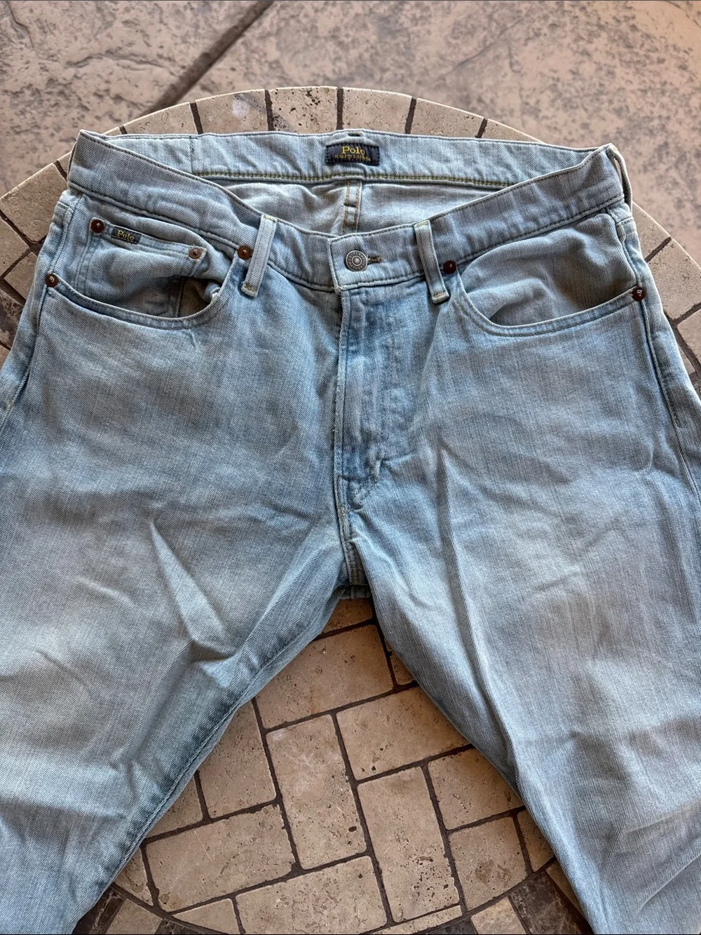 Polo by Ralph Lauren Light Wash Men’s Relaxed Jeans